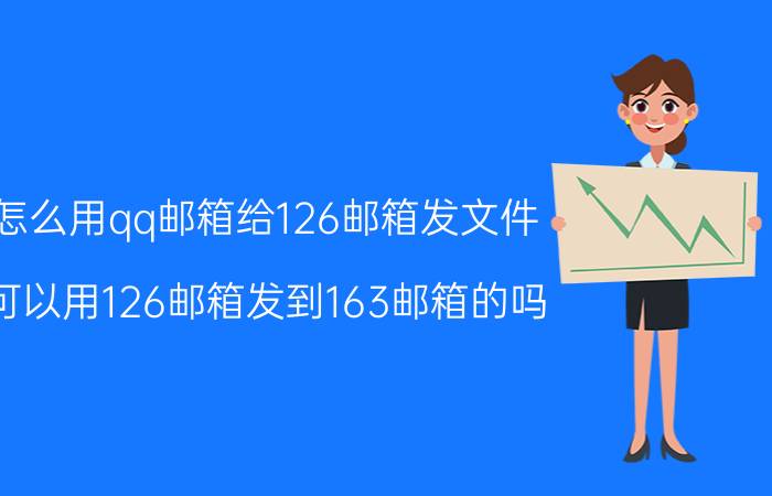 怎么用qq邮箱给126邮箱发文件 可以用126邮箱发到163邮箱的吗？